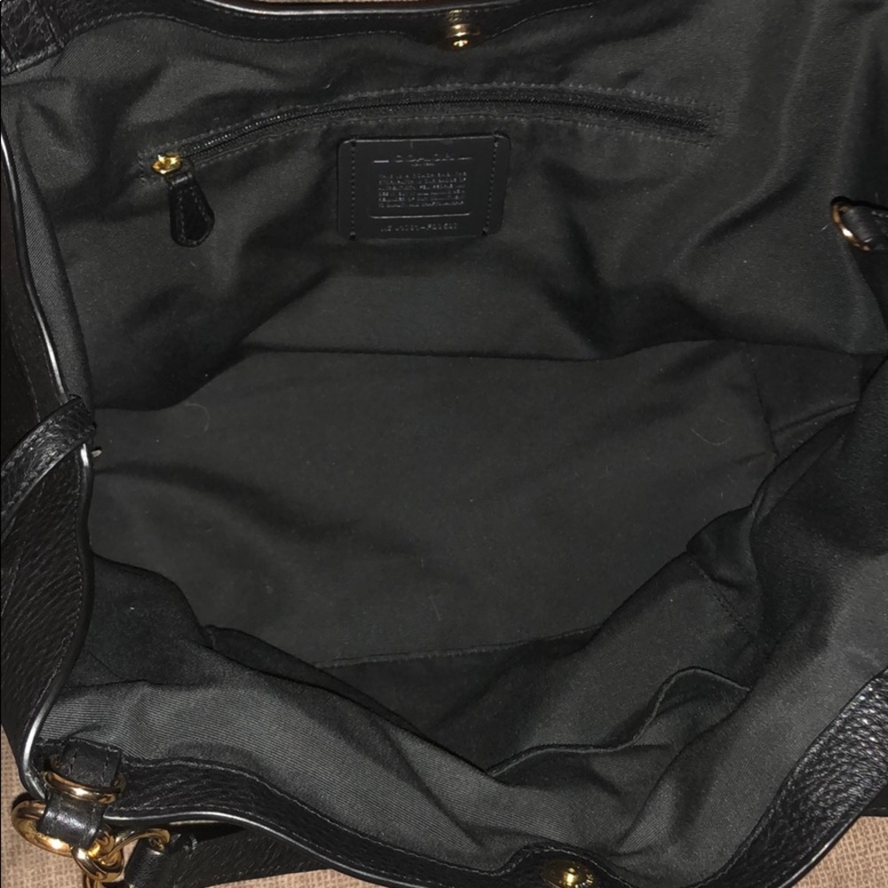 COACH pebbled leather Small Lexy handbag - Picture 4 of 8